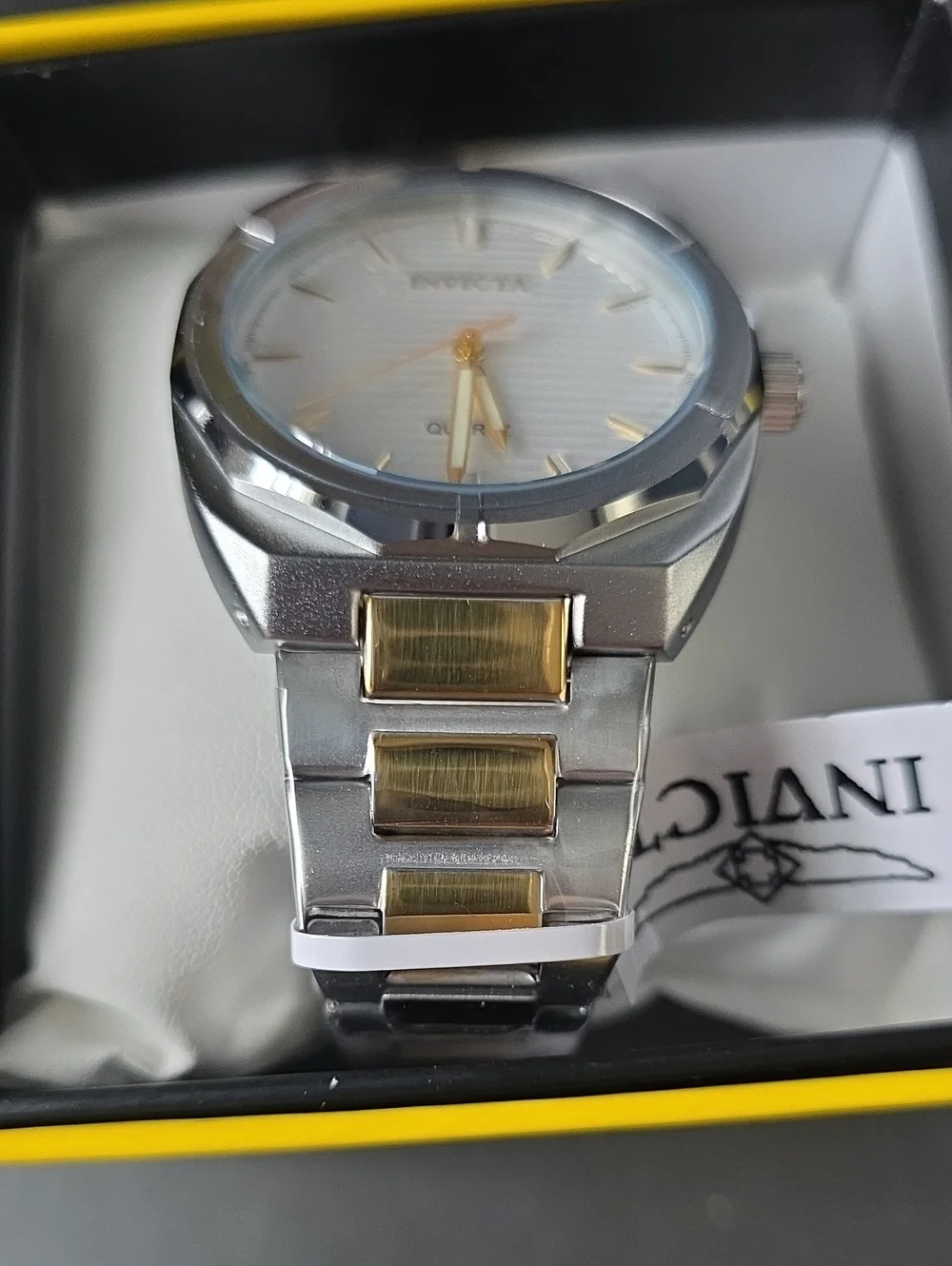 403.  Men's Invicta Celestial Polaris collection 69208 Silver/gold 42mm